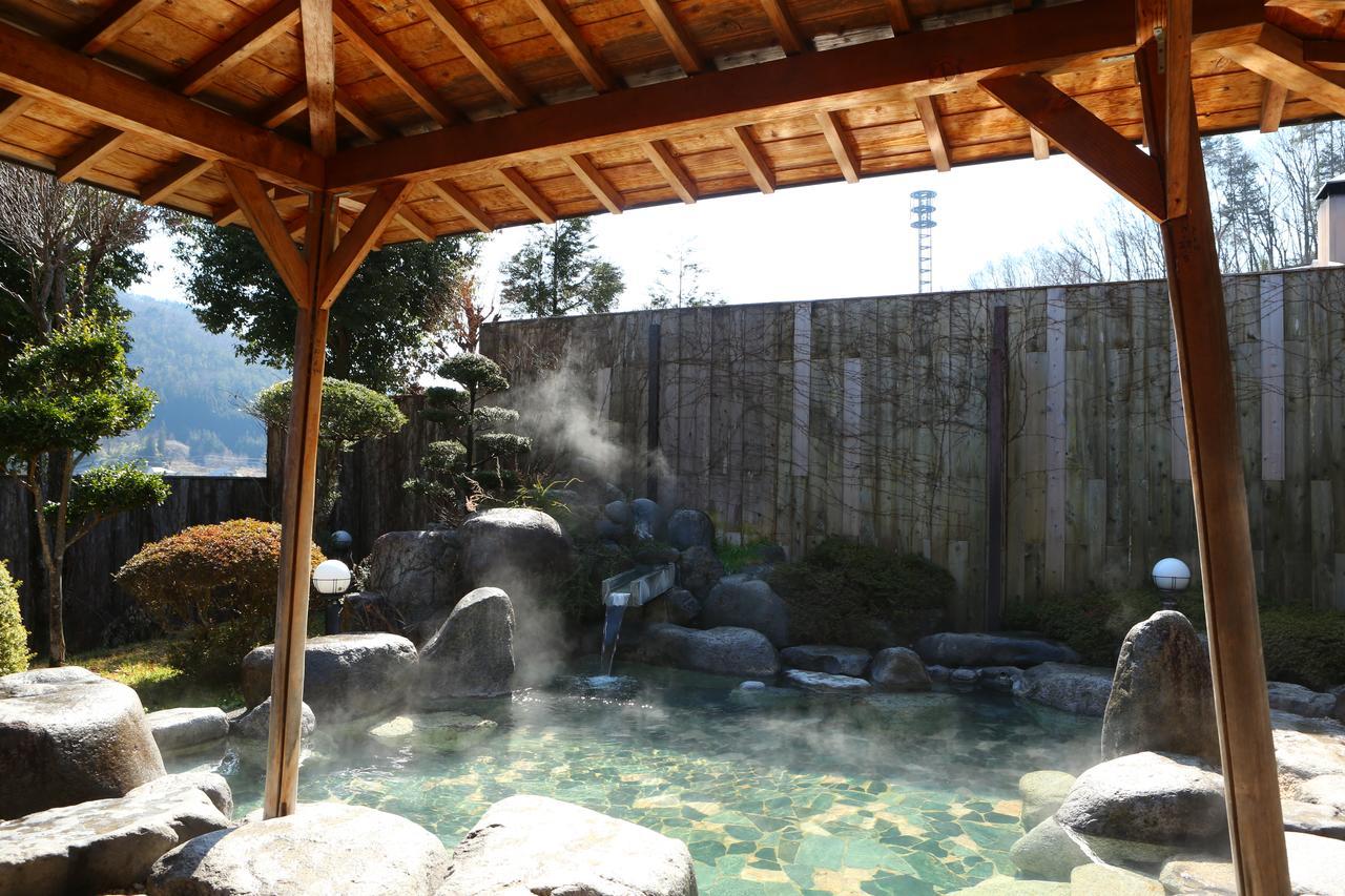 Hirugami No Mori Hotel Achi Exterior photo